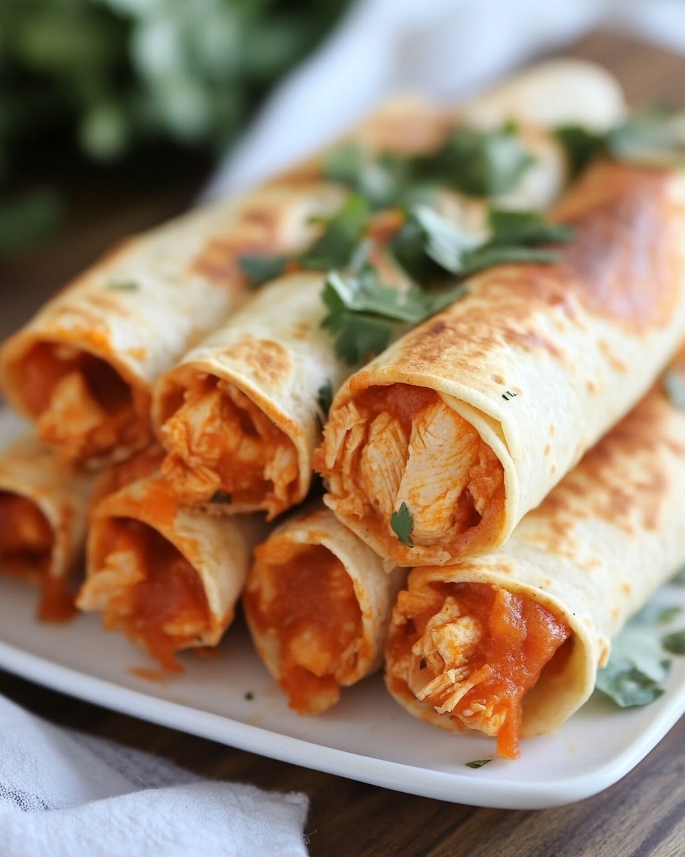 Buffalo Chicken Taquitos Recipe