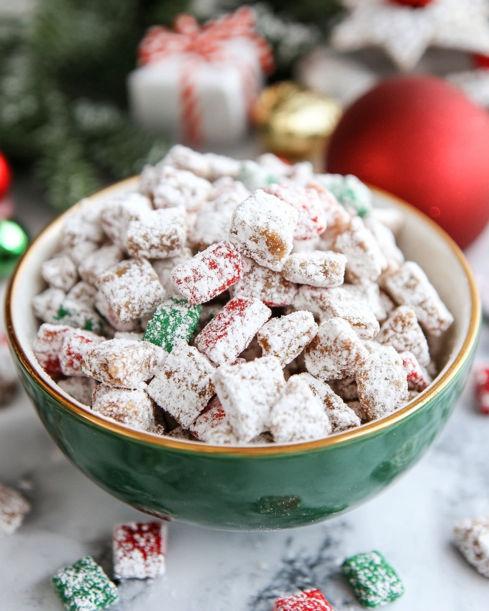 Christmas Puppy Chow: Easy No-Bake Holiday Muddy Buddies