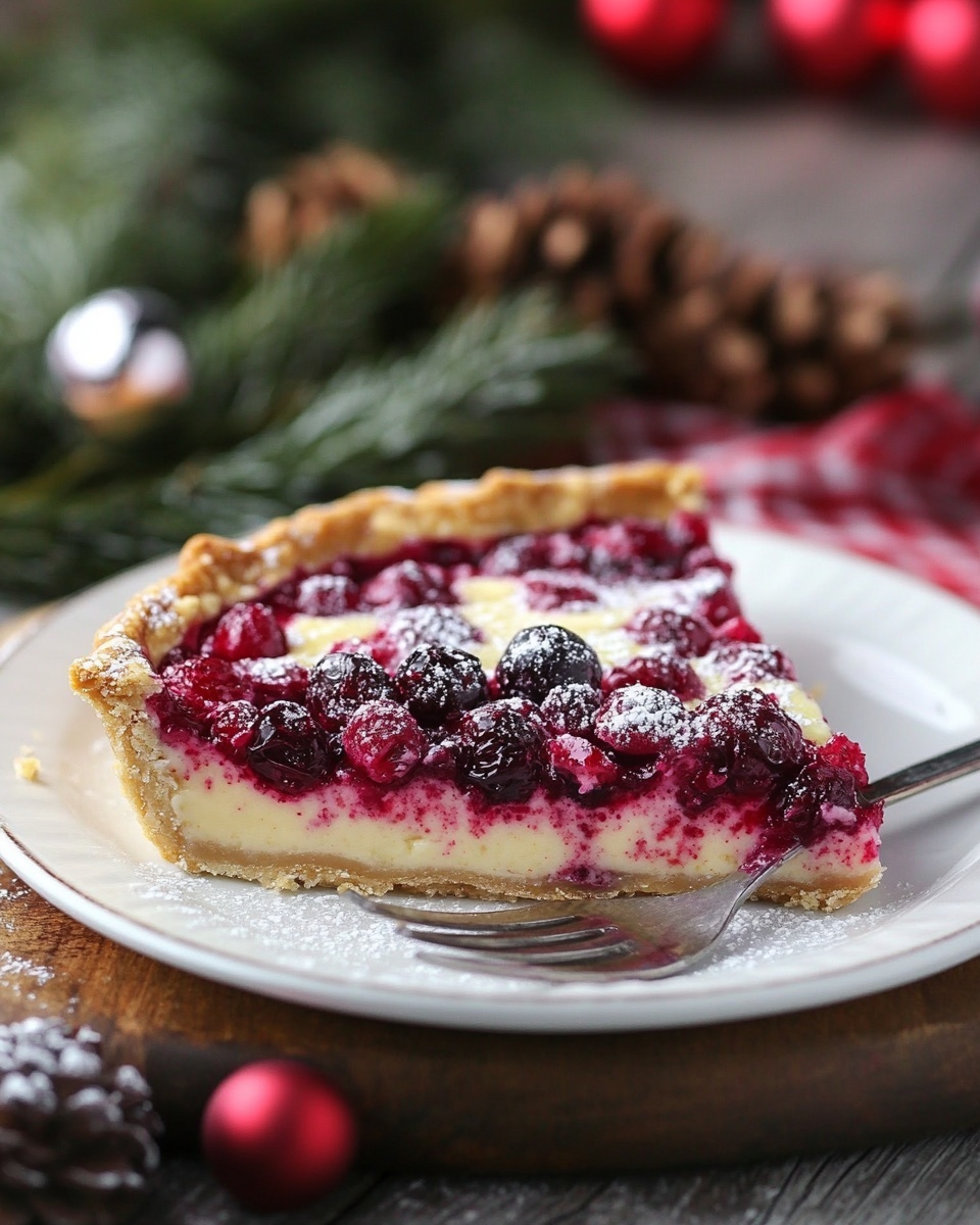 Cranberry Custard Pie Recipe – A Festive Holiday Dessert Everyone Loves
