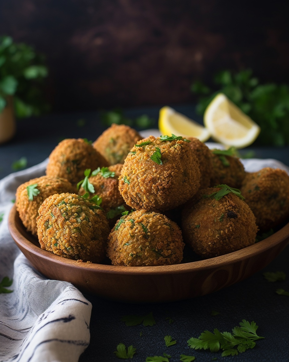 Crispy Fried Falafel Recipe: Zesty Herb-Infused & Easy Appetizer