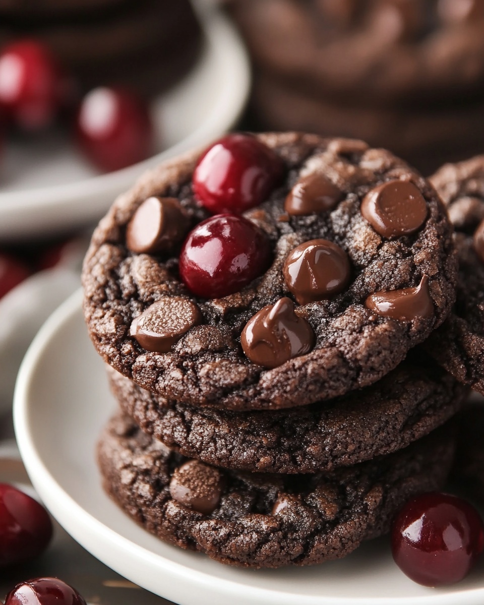 Decadent Black Forest Cookies: Easy Chocolate Cherry Recipe for Any Occasion