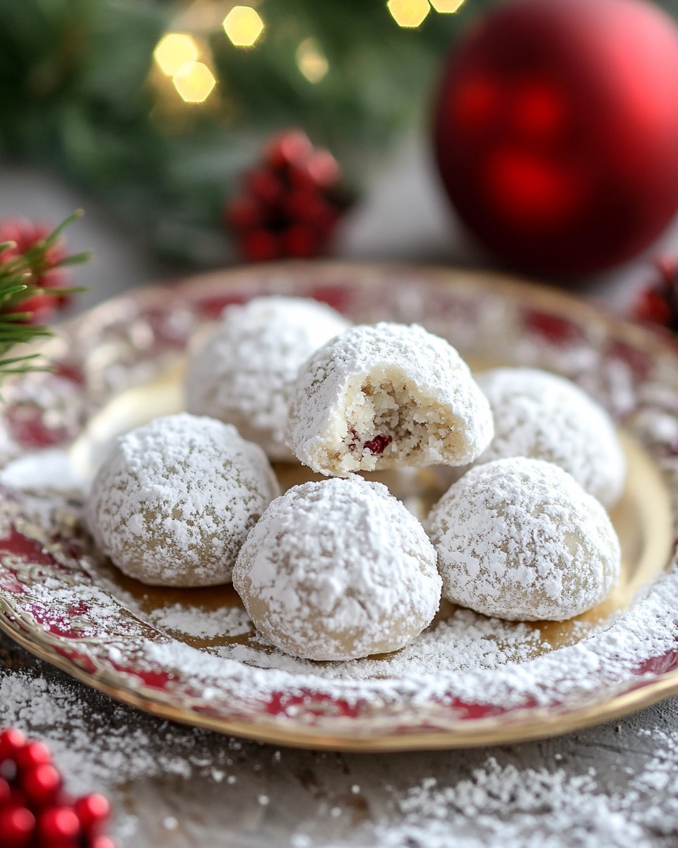 Delicious Homemade Snowball Cookies for the Holidays