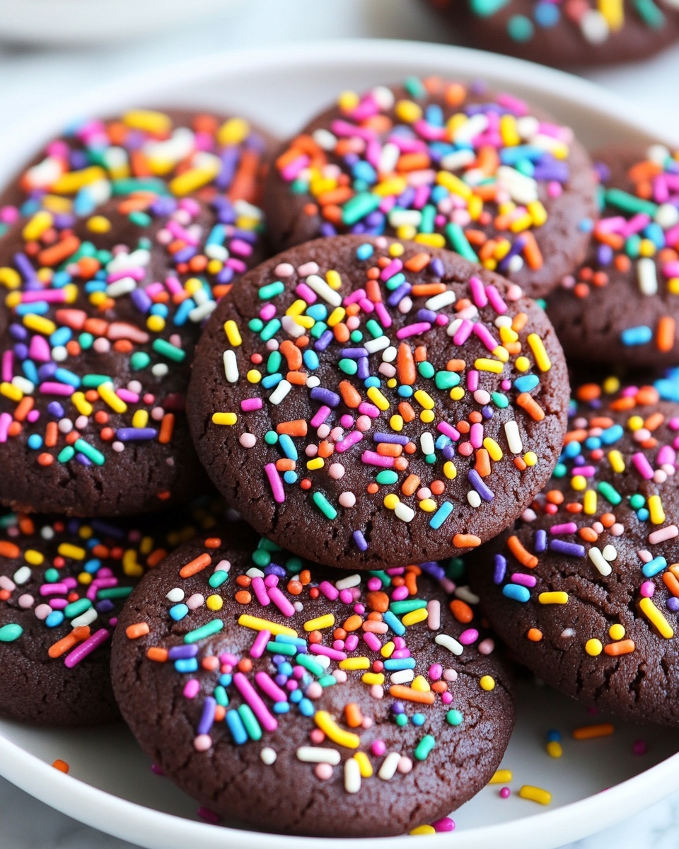 Easy Chocolate Sprinkle Sugar Cookies Recipe: Perfect for Parties & Any Celebration!