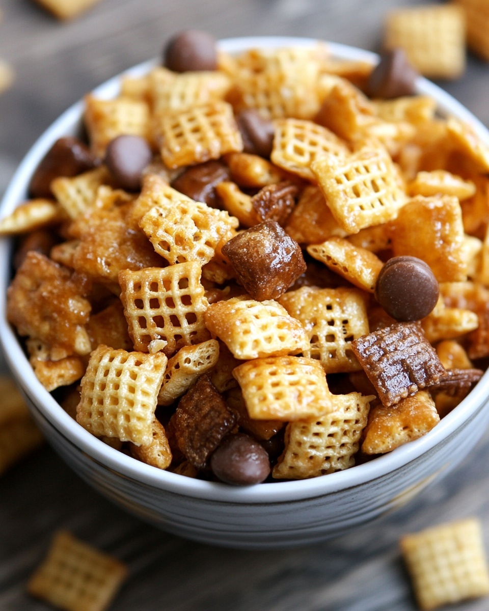 Easy Toffee Chex Mix Recipe – Sweet, Crunchy, Irresistible Snack