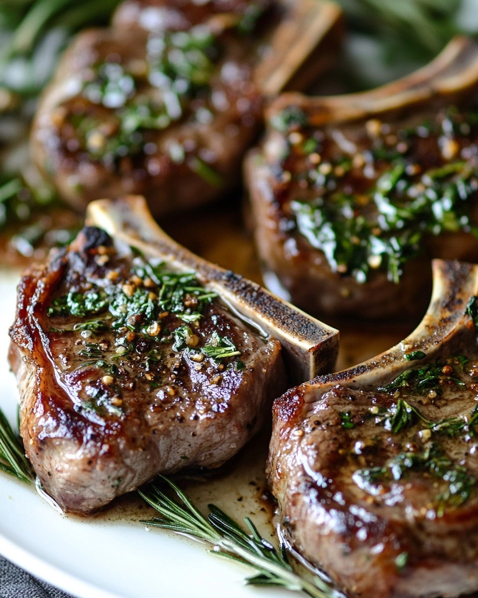 Garlic Herb Lamb Chops Recipe