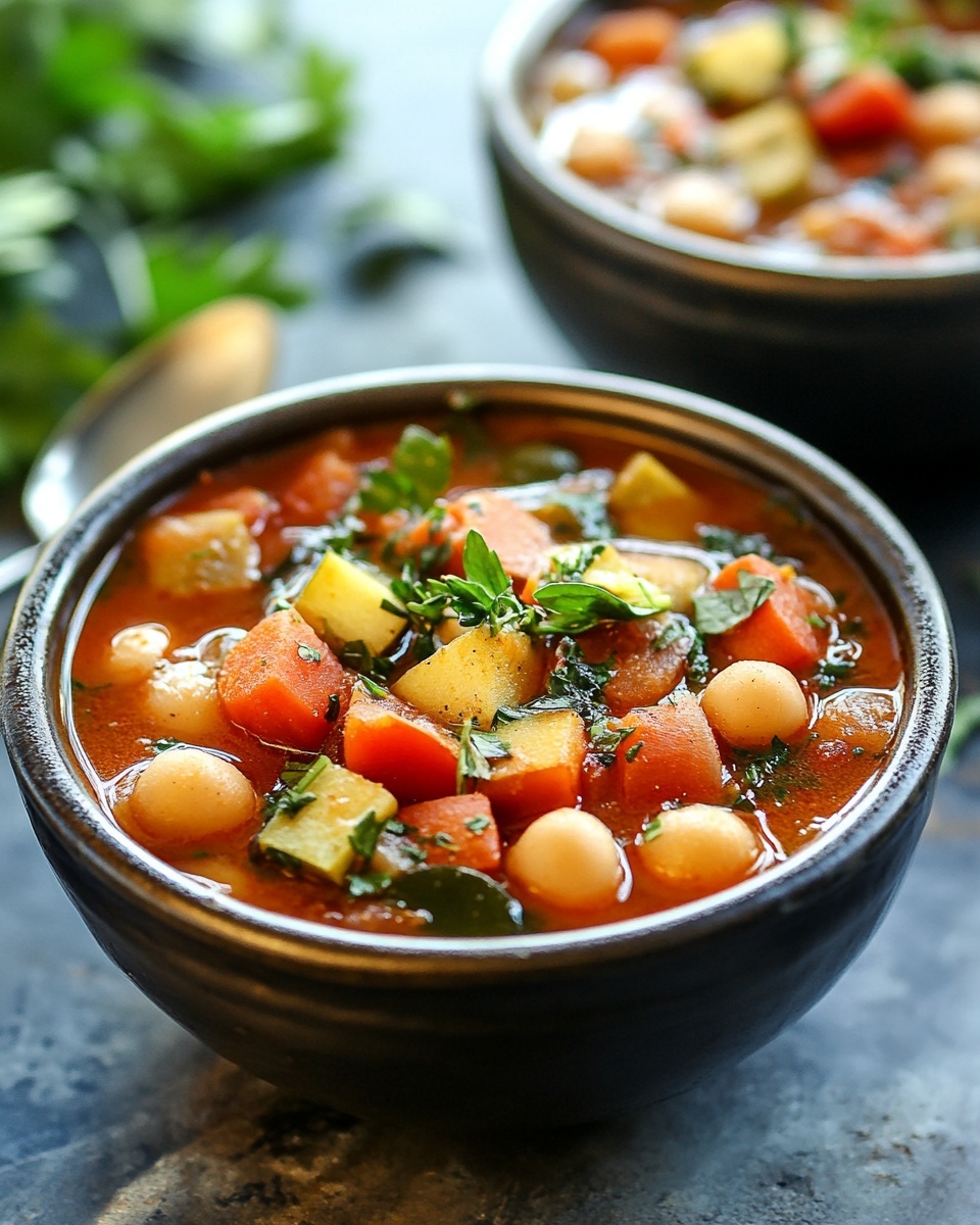 Hearty Mediterranean Vegetable Soup Recipe – Healthy, Flavor-Packed & Comforting