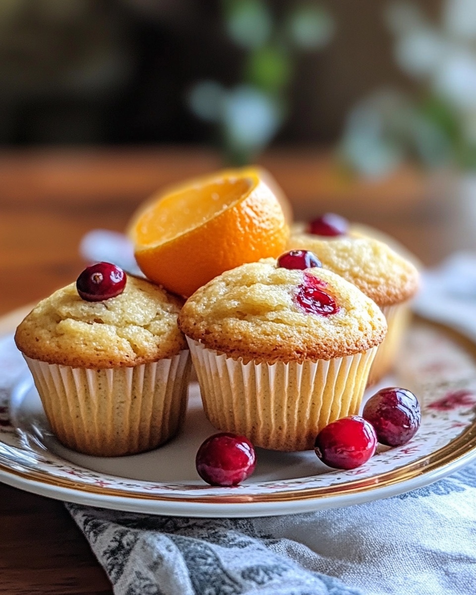 Orange Cranberry Muffins Recipe