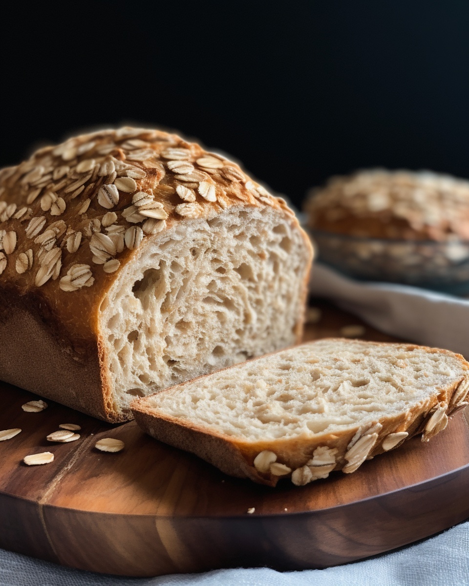 Soft & Chewy Honey Oat Sourdough Bread Recipe (Naturally Sweet & Wholesome)