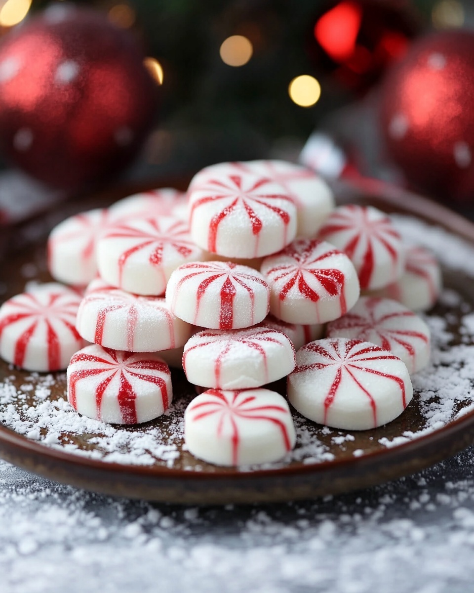 Soft Christmas Peppermints Recipe