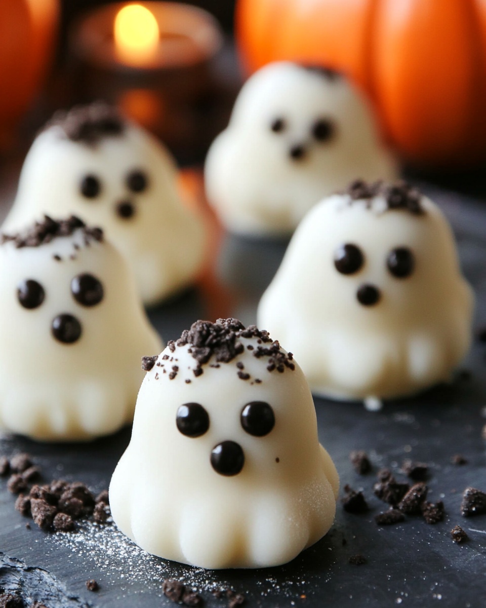 Spooky Sweet Ghost OREO Truffles for Halloween
