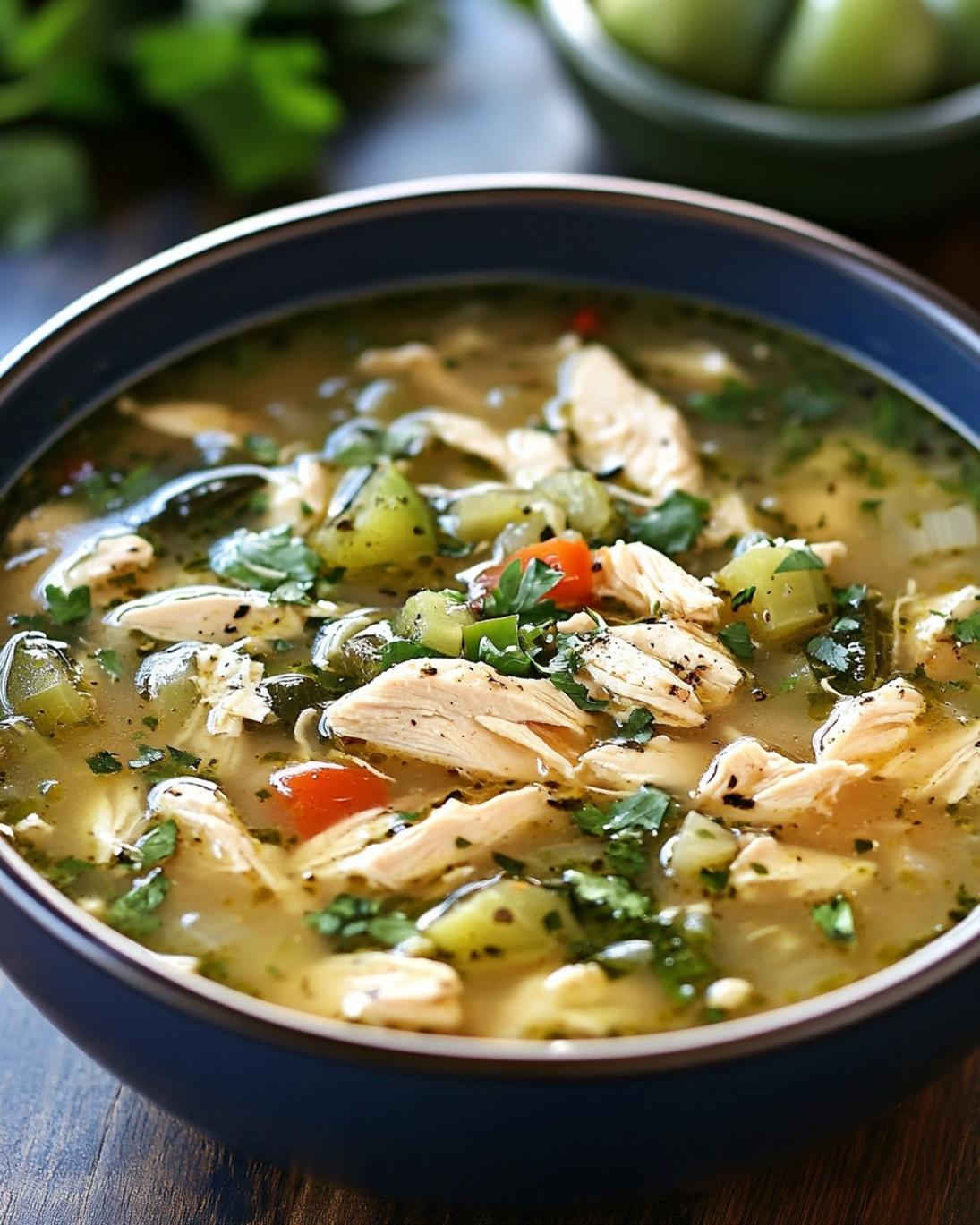 Chicken Poblano Soup Recipe 1