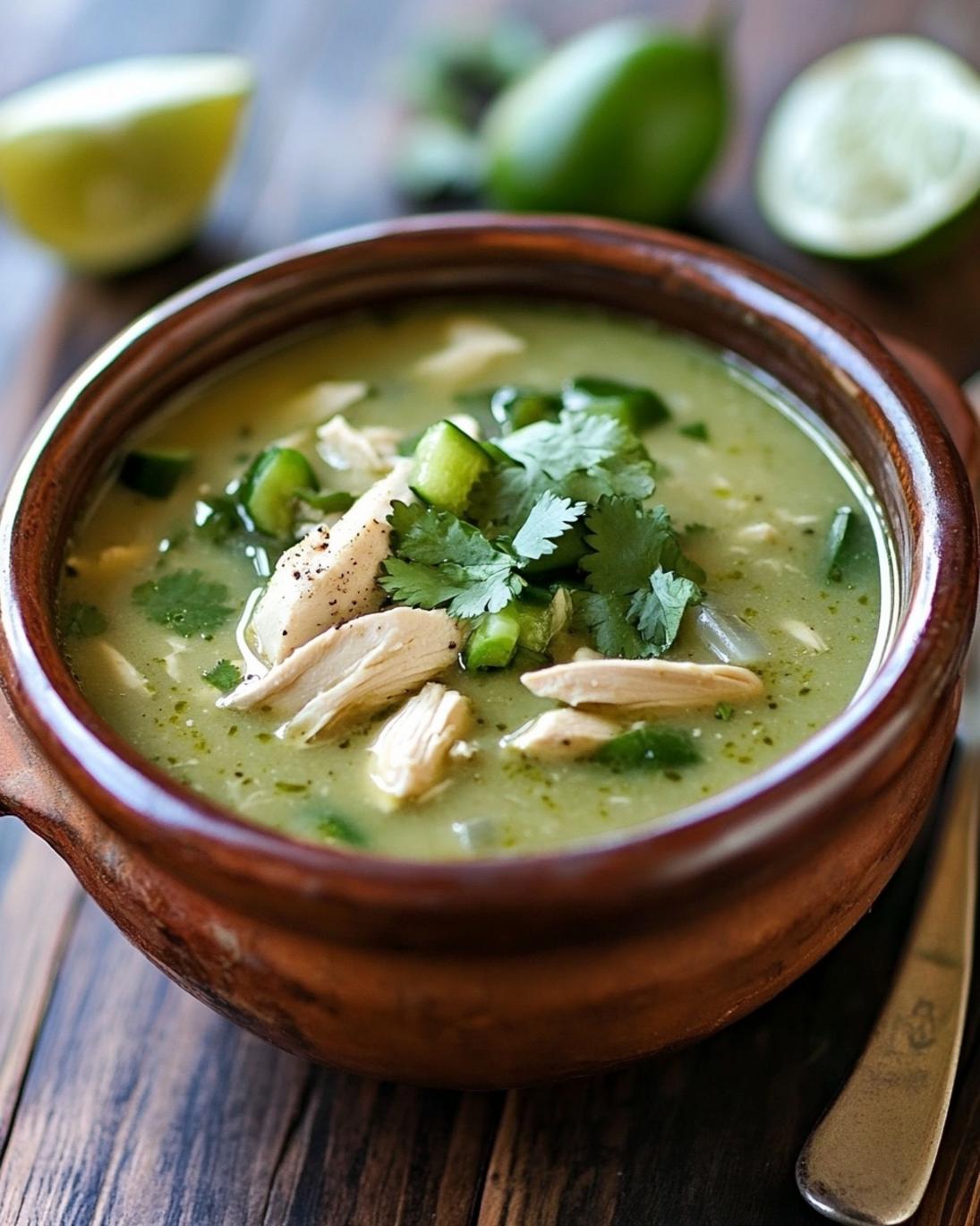 Chicken Poblano Soup Recipe 3
