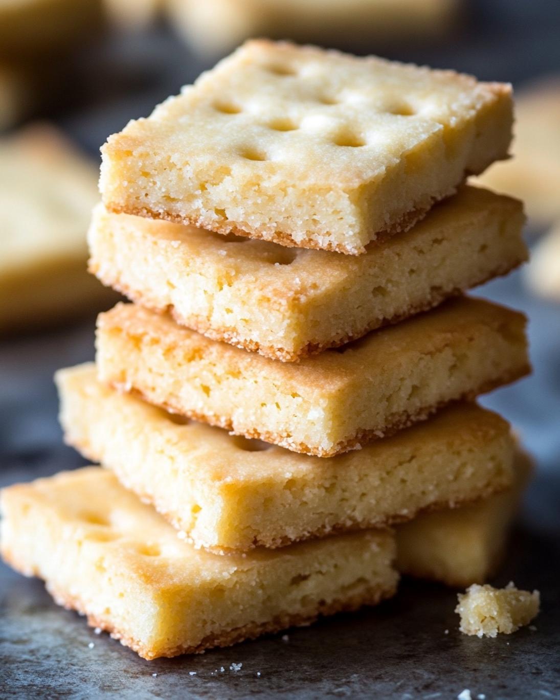 Classic Buttery Shortbread Cookies Recipe 1