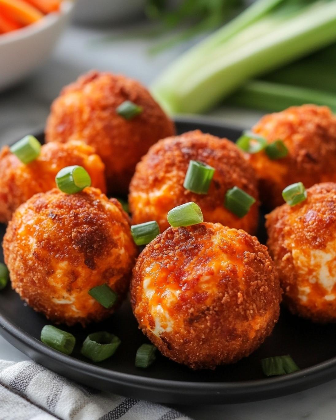 Crispy Buffalo Chicken Bacon Mozzarella Bombs Recipe 5