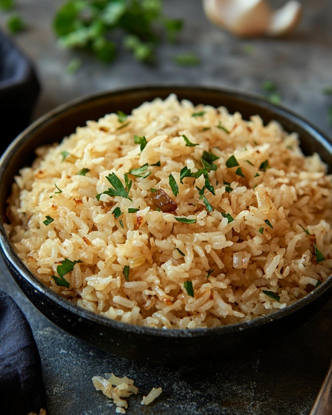 French Onion Butter Rice Recipe 1