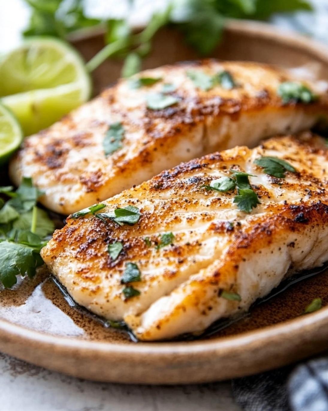 Garlic Butter Coconut Lime Fish Recipe 5