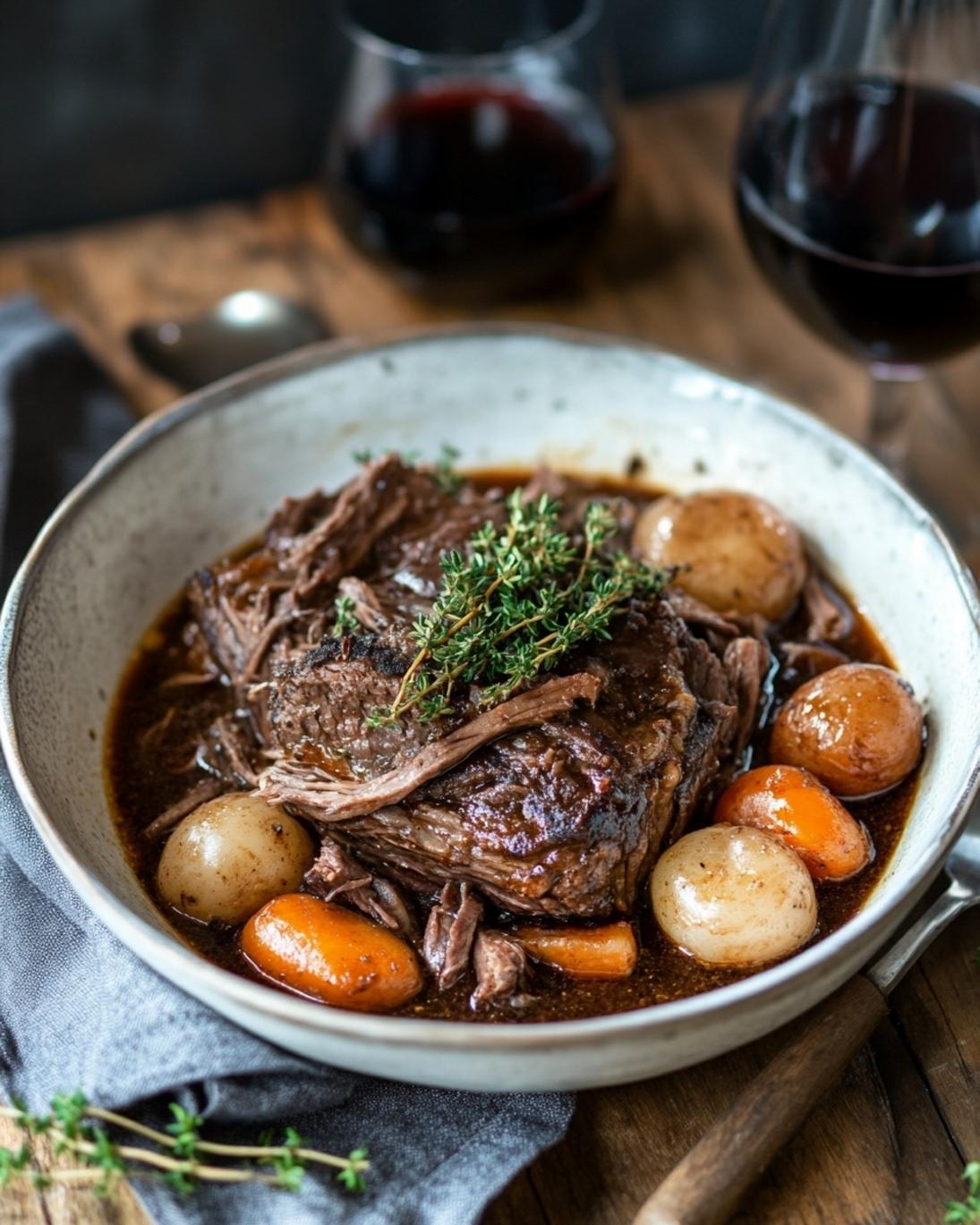Red Wine Pot Roast Recipe 1
