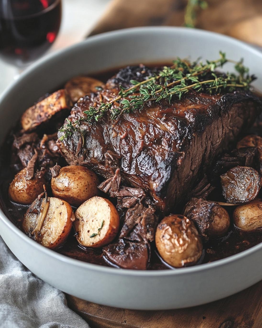 Red Wine Pot Roast Recipe