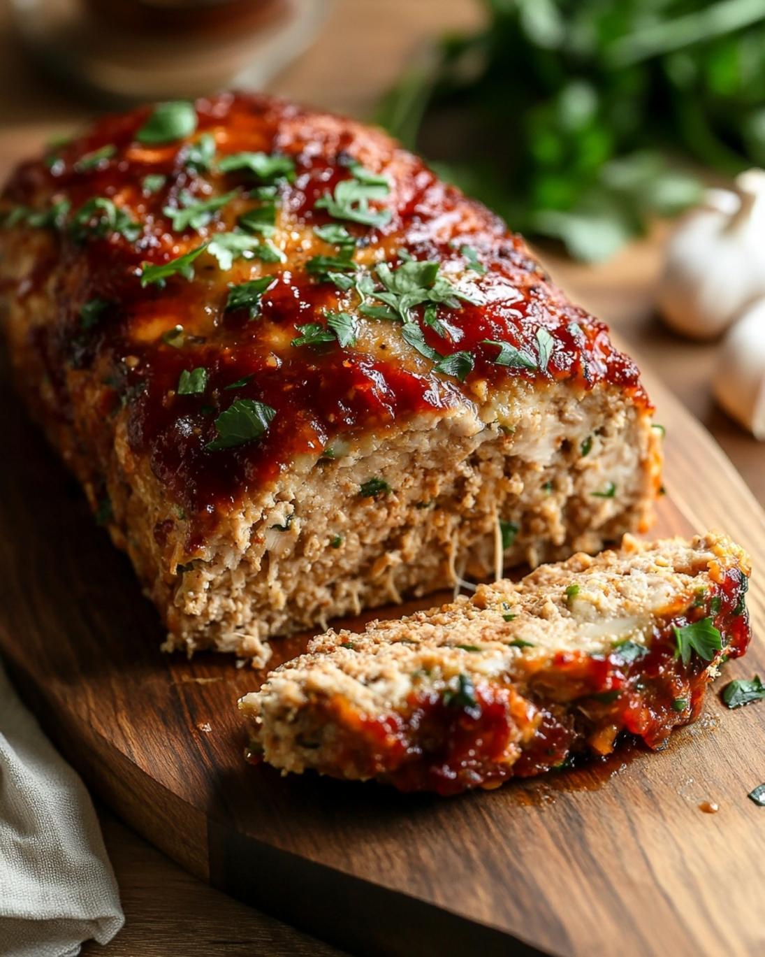 Savory Garlic Parmesan Chicken Meatloaf Recipe 5