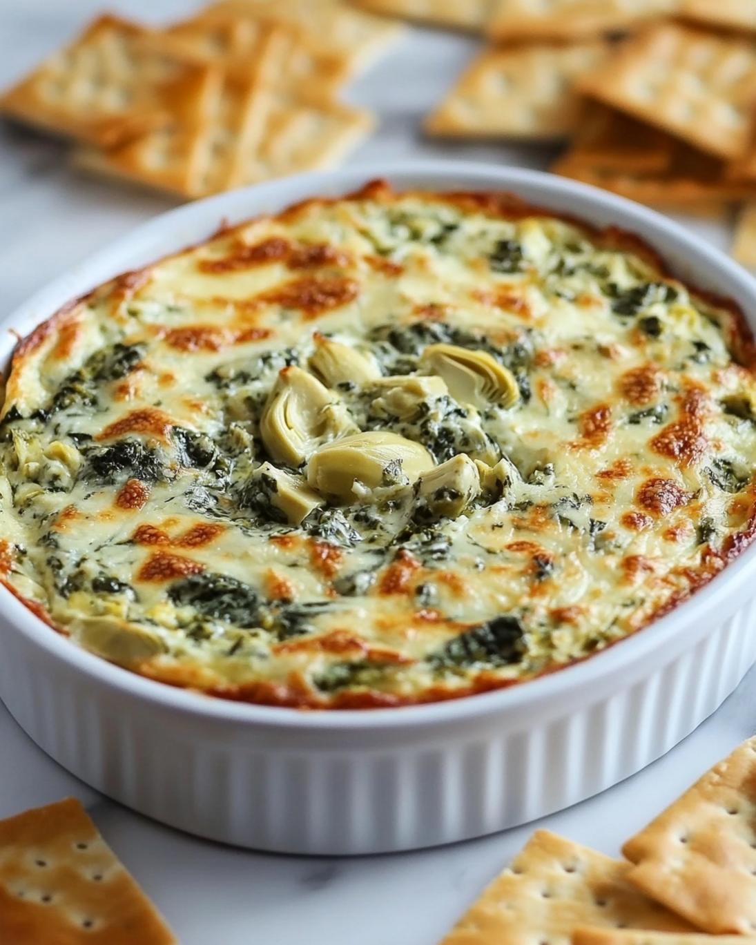 Spinach Artichoke Grinch Dip Recipe 1