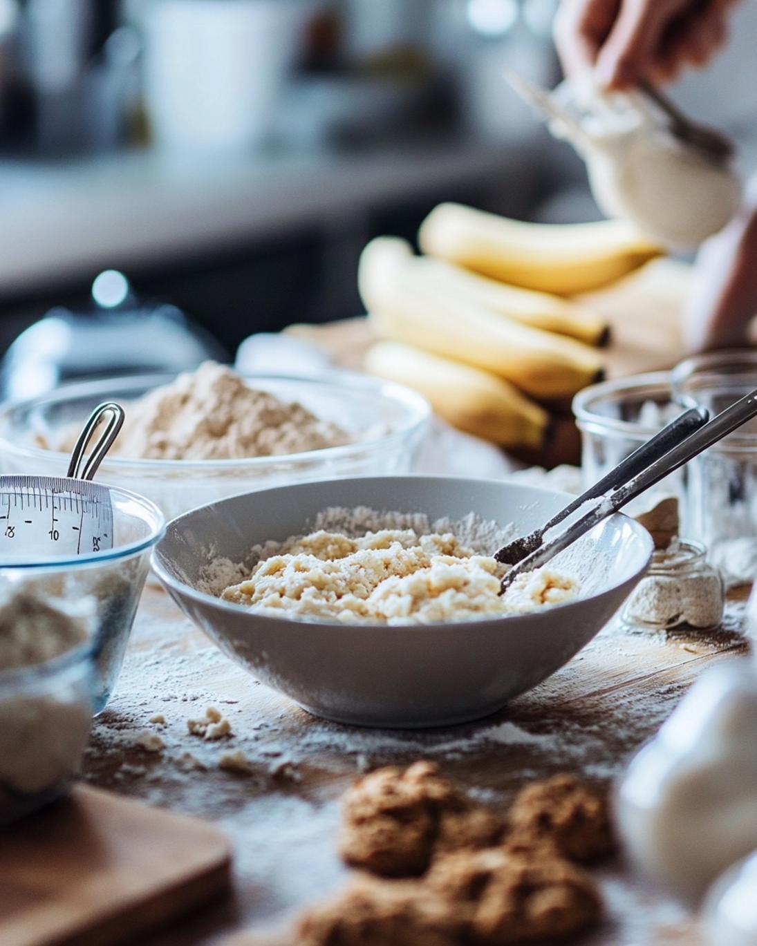 ingrediant of Banana Bread Cookies Recipe