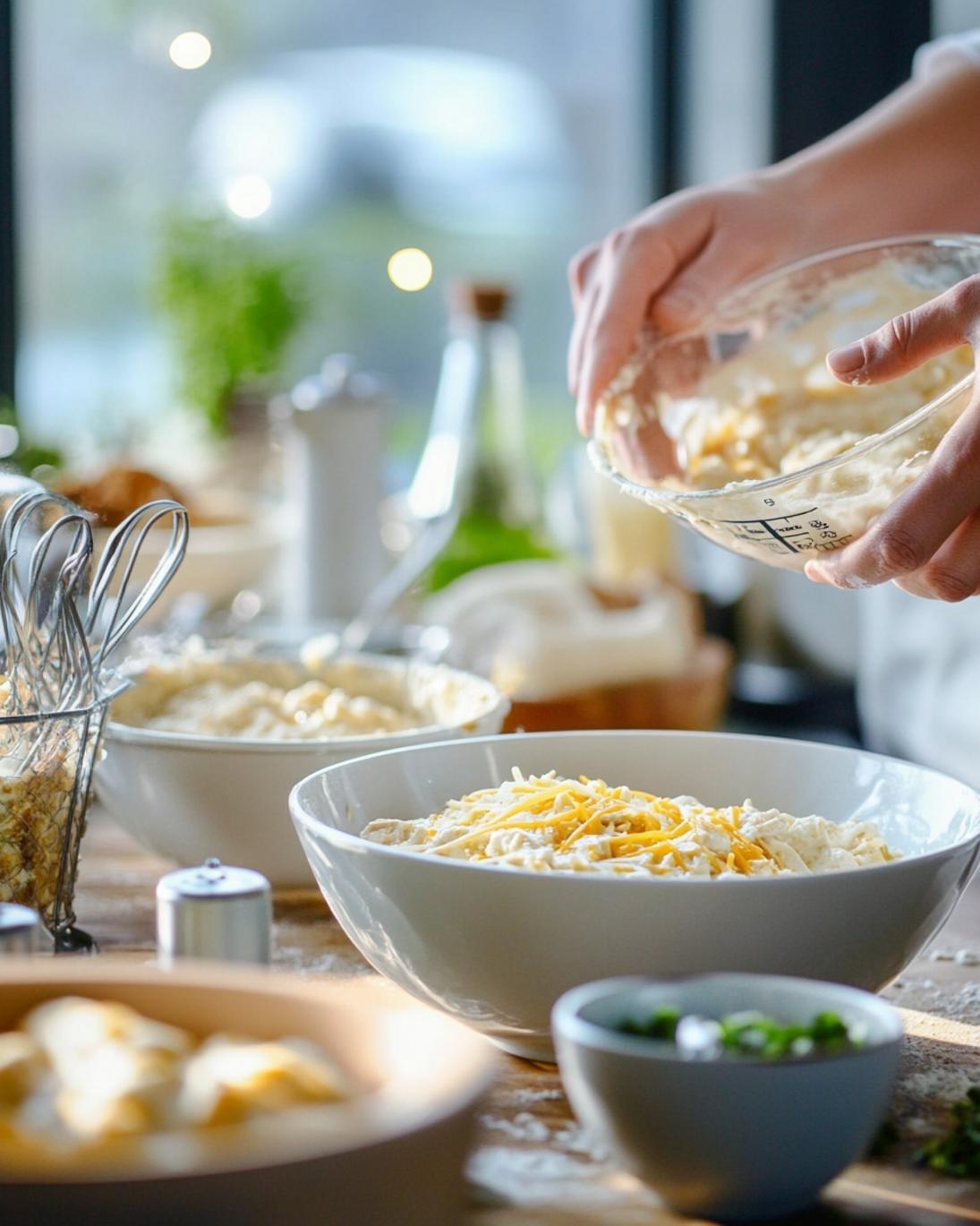 ingrediant of Cheesy Chicken Enchiladas with Homemade Sauce