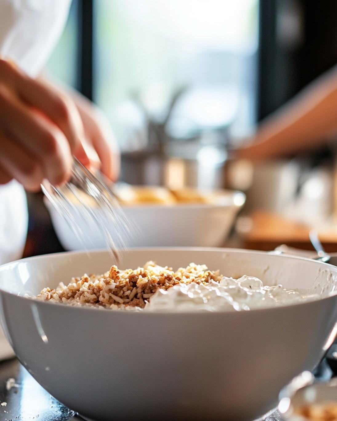 ingrediant of Cheesy Hamburger Rice Casserole Recipe