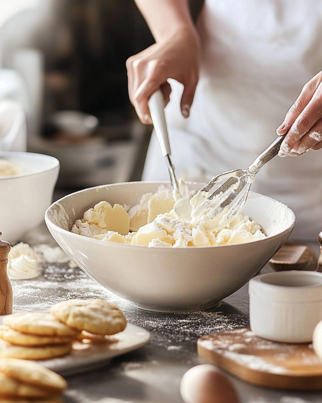 ingrediant of Classic Buttery Cut Out Shortbread Cookies Recipe
