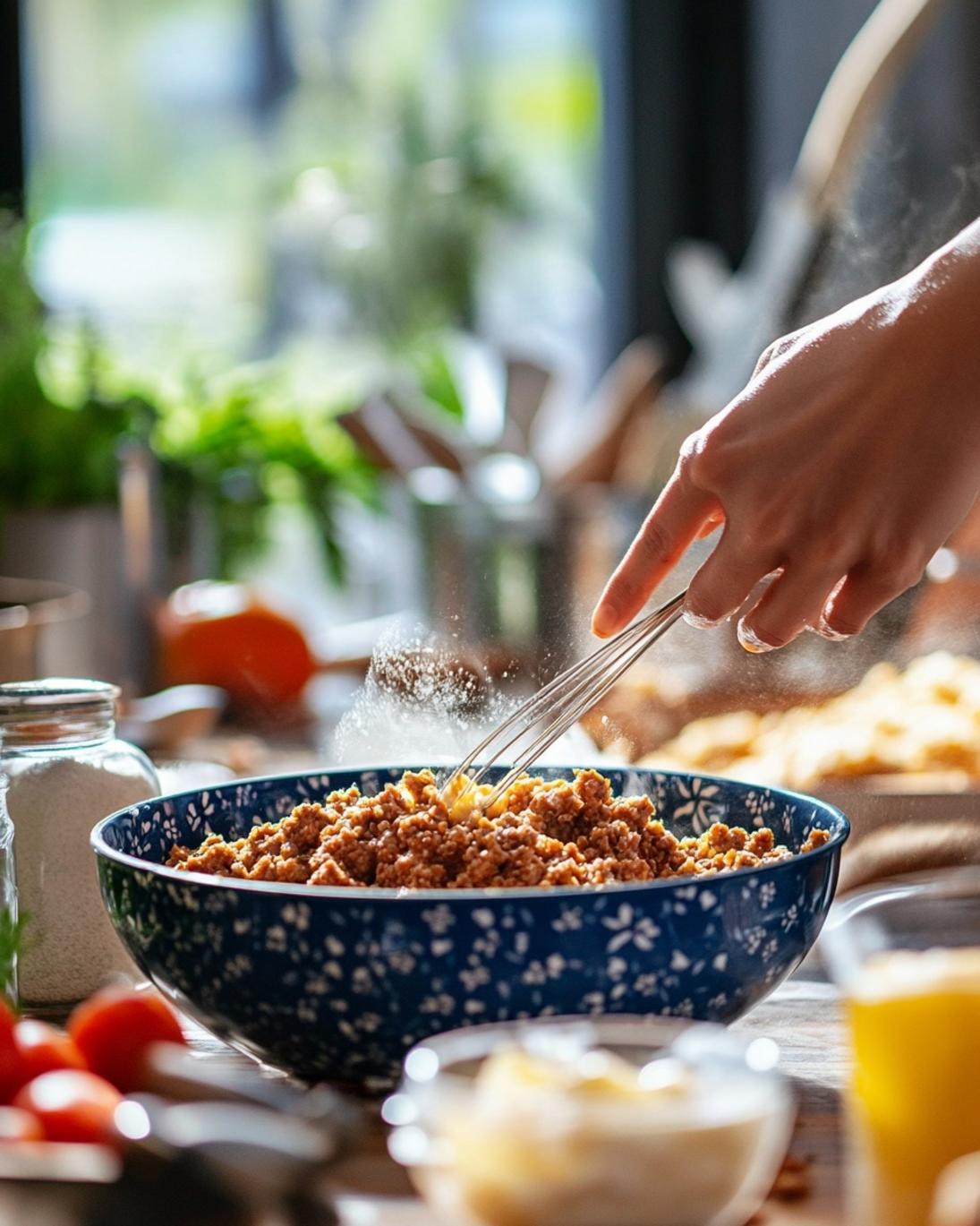 ingrediant of Easy Cheesy Ground Beef Hobo Casserole
