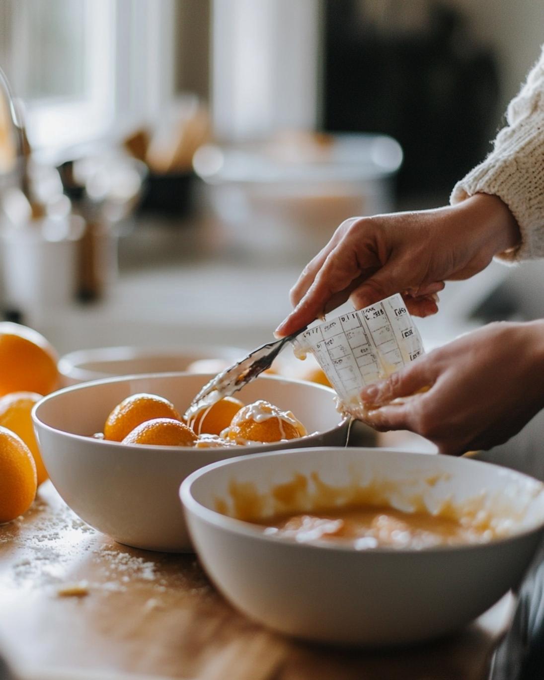 ingrediant of Glazed Candied Oranges Recipe