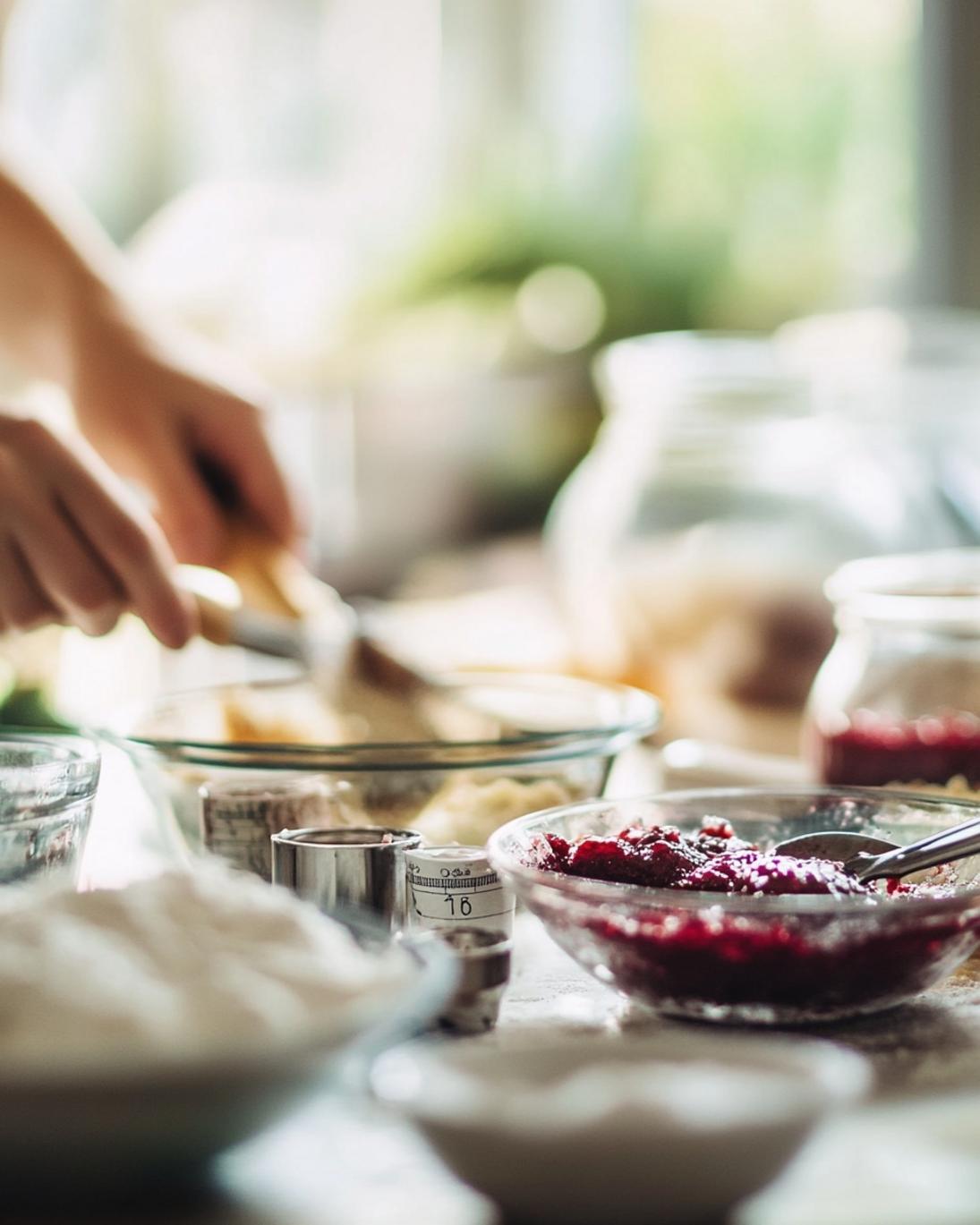 ingrediant of Raspberry Jam Shortbread Linzer Cookies Recipe