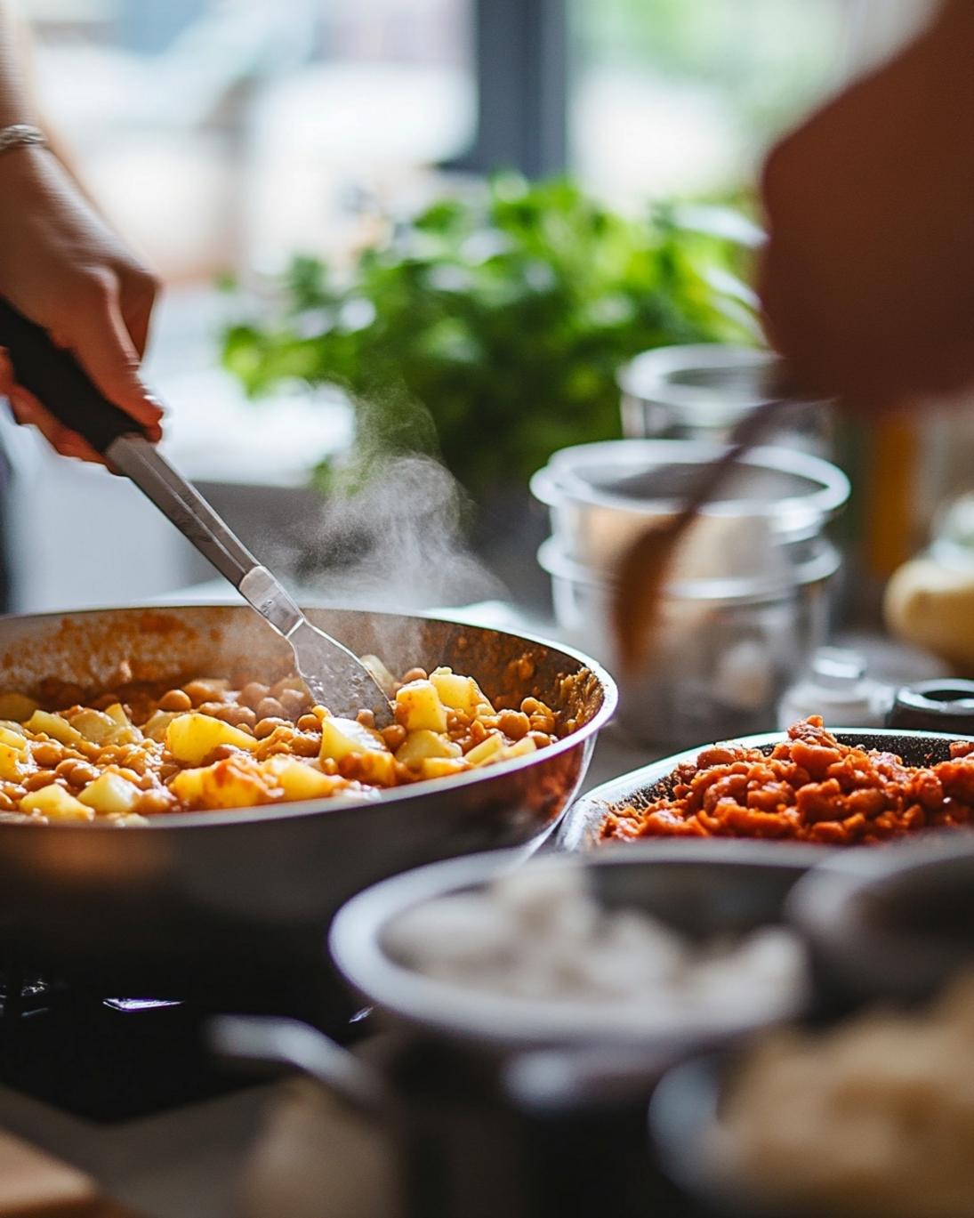 ingrediant of Sopa de Frijoles con Papas Recipe